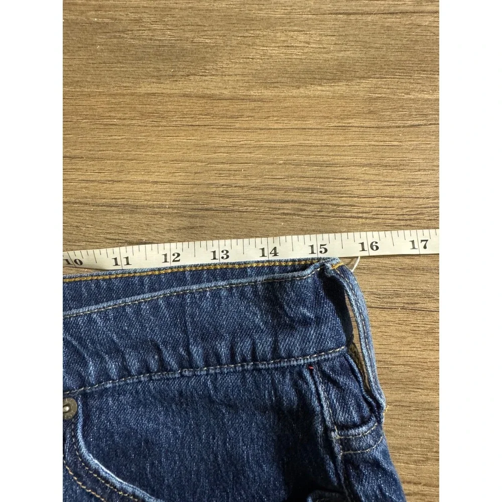 J Crew 30T Mid Rise Straight Leg Jeans Medium Wash Denim Women‎  tall